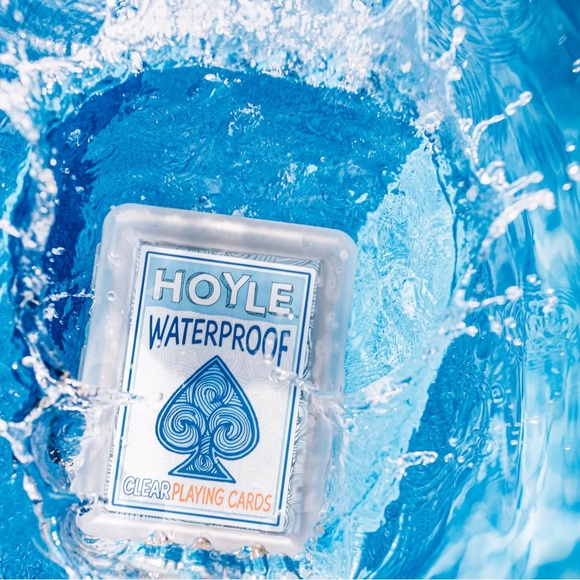 Hoyle Waterproof Clear Playing Cards - Picture 5 of 12